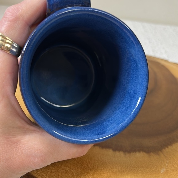 Agiftcorp Blue Stoneware Mug Gulf Shores Alabama 12 ounces - Picture 5 of 7